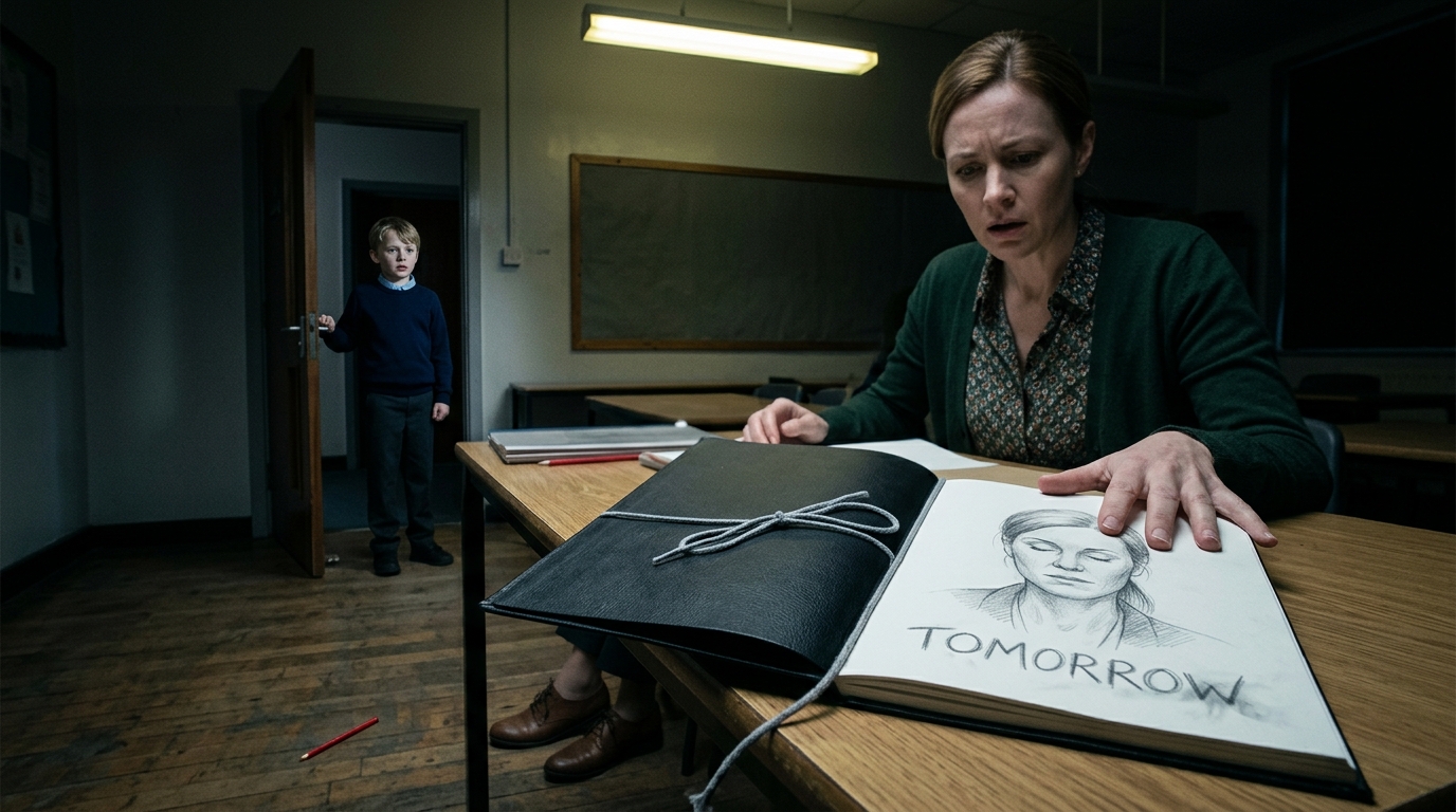 A Quiet Boy Drew Everyone’s Death Date In A Black Notebook. Then I Found My Own Portrait On The Last Page