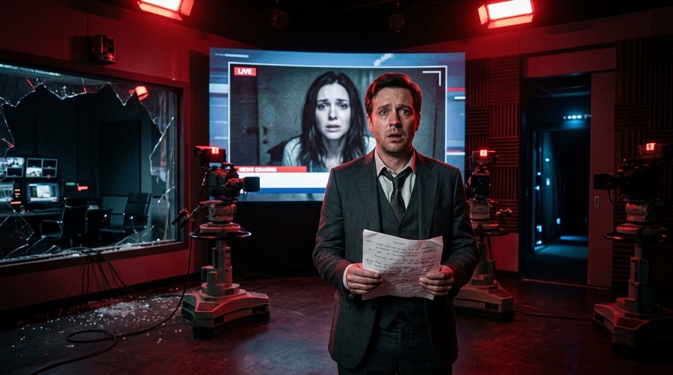 I Tried To Save A Kidnapped Woman During A Live Broadcast. Then I Saw Her On The Monitor Behind My Studio