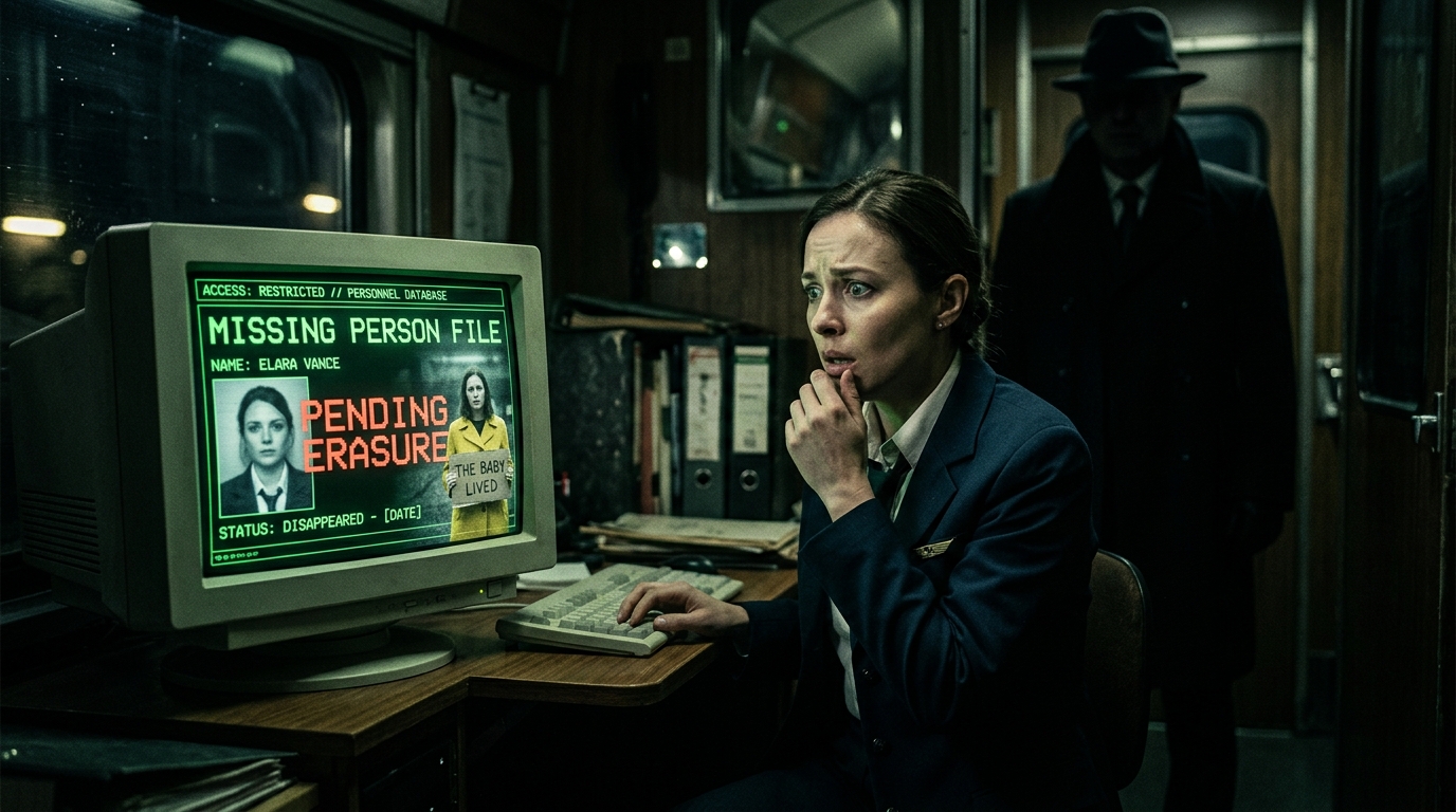I Found My Own File In The Night Train’s Missing Passenger Database. It Said I Would Be Erased Tomorrow At 2:13 A.M