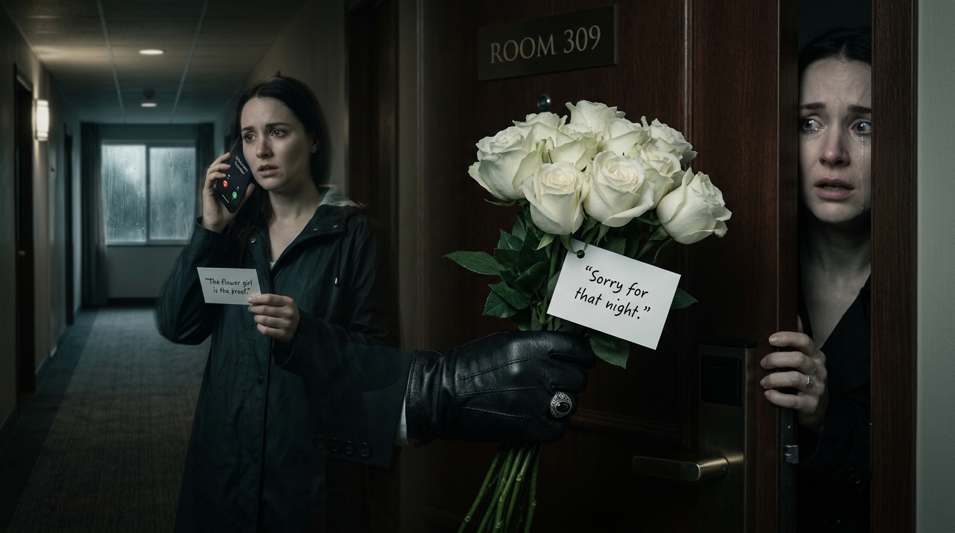 I Delivered White Roses To Room 309 At Midnight. The Woman Who Opened The Door Said I Had Been Dead For 18 Years