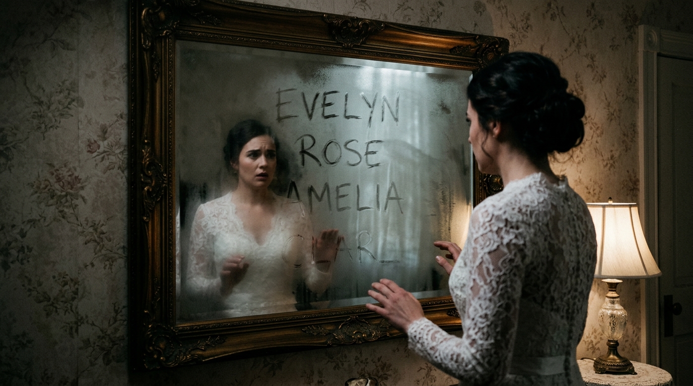 I Found Three Dead Brides’ Names Hidden Inside My Wedding Dress. Then A Text Message Said I Was The Fourth